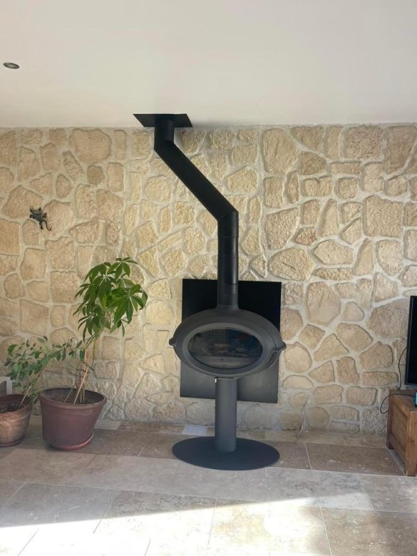 INVICTA Brio Sur Pied Döküm Odun Sobası - Görsel 8