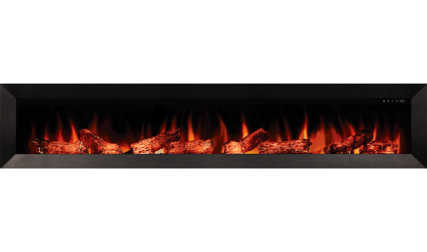 Magel 200cm Metal Çerçeve Isısız Elektrikli Şömine