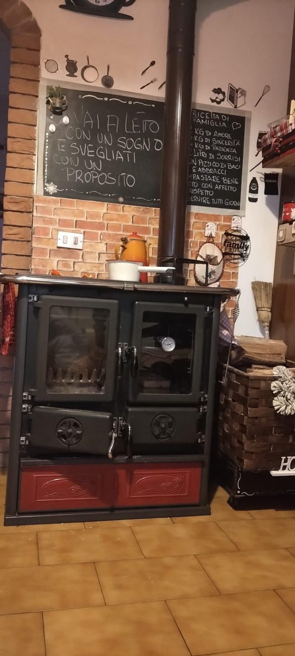 LA NORDICA Rosetta BII Kuzine Soba (Kırmızı) - Görsel 12