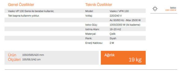 130 cm 3 Boyutlu Elektrikli Şömine (Isılı, Ses Efektli) - Görsel 6
